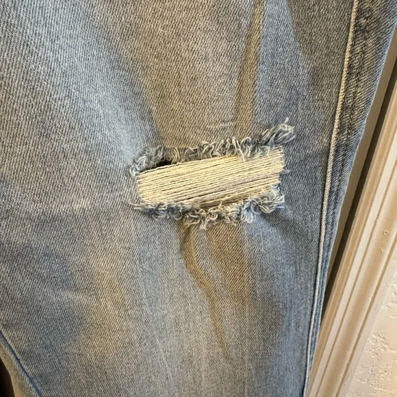 Judy Blue Boyfriend Blue Distressed Jeans - Picture 3 of 14